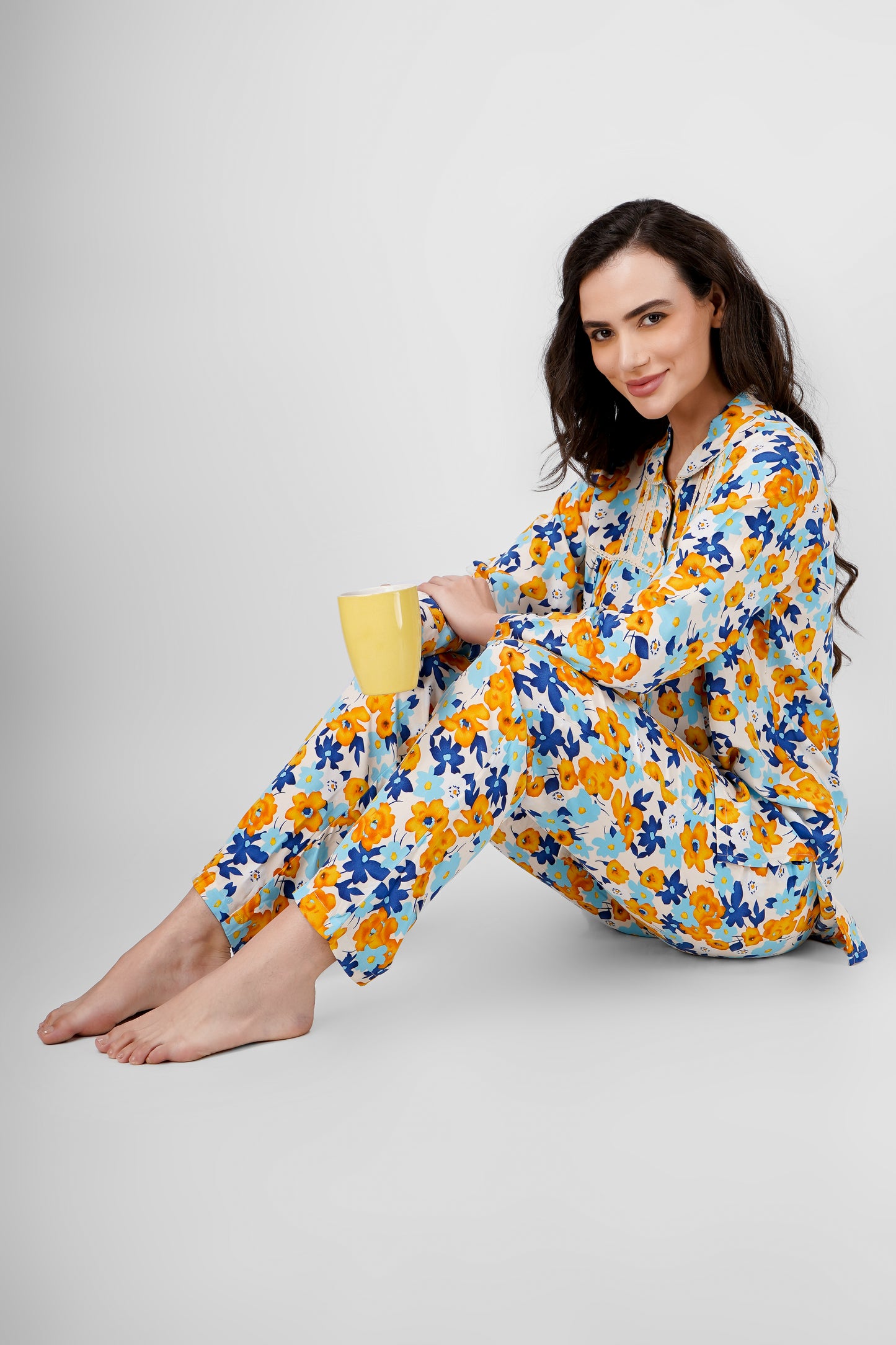 Sunny Bloom Nightsuit Set