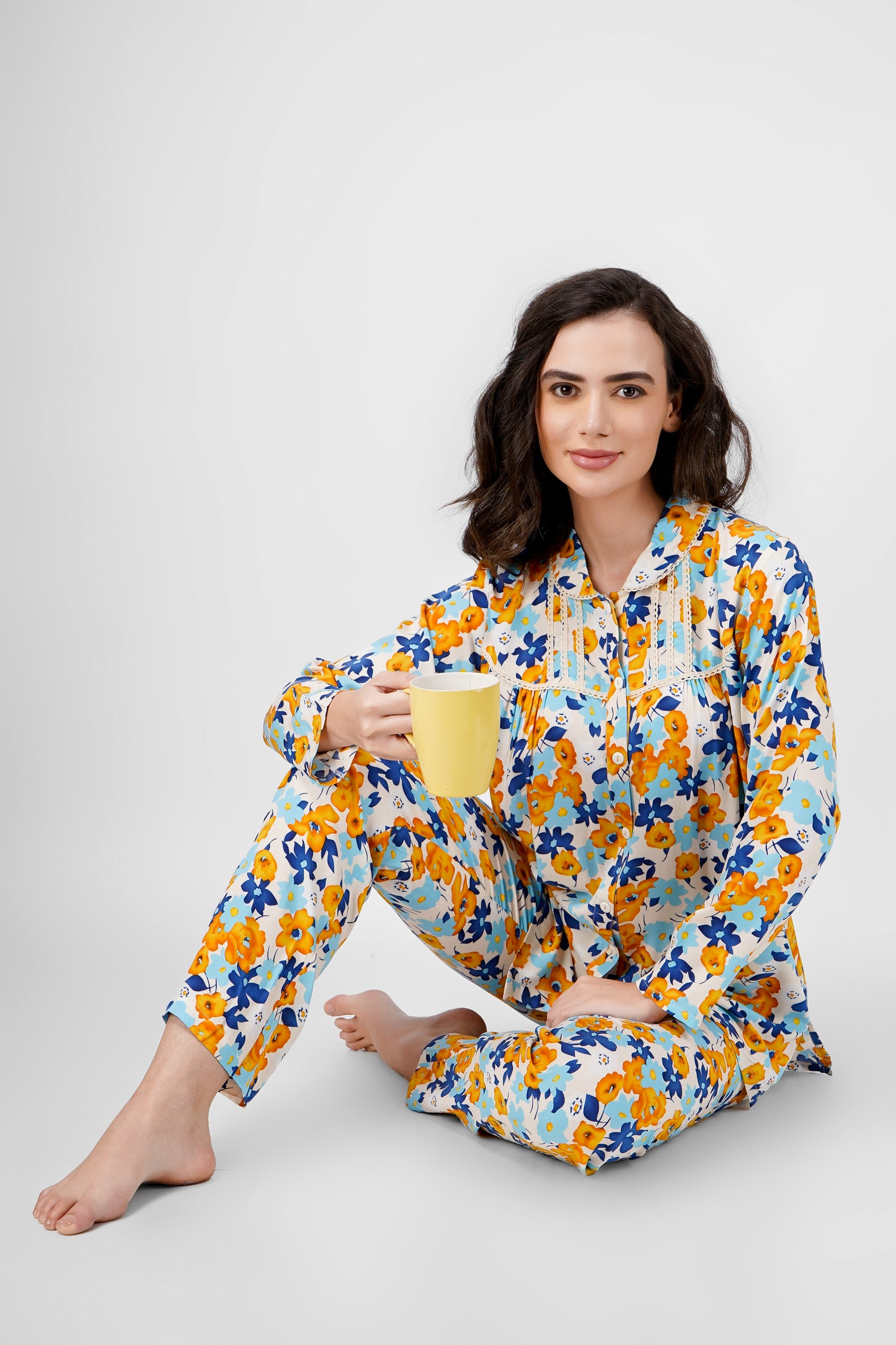 Sunny Bloom Nightsuit Set