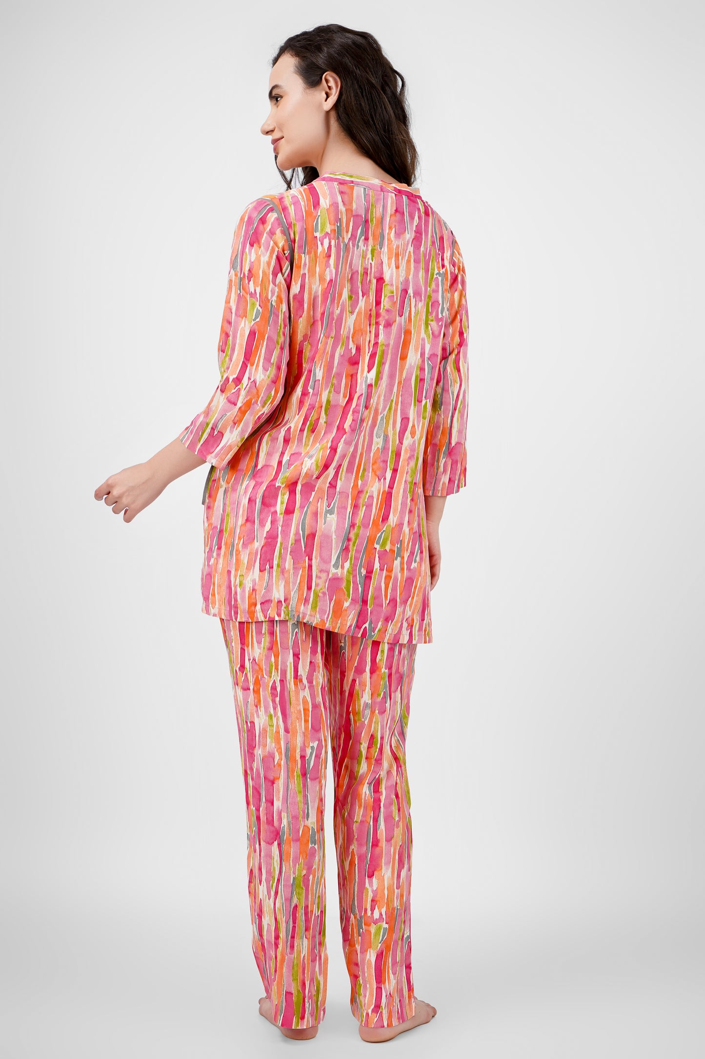 Rosy Bliss Nightsuit Set