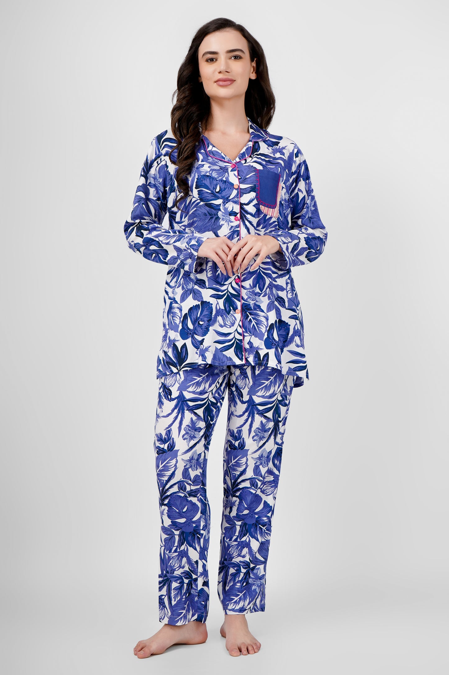 Azure Nightsuit Set
