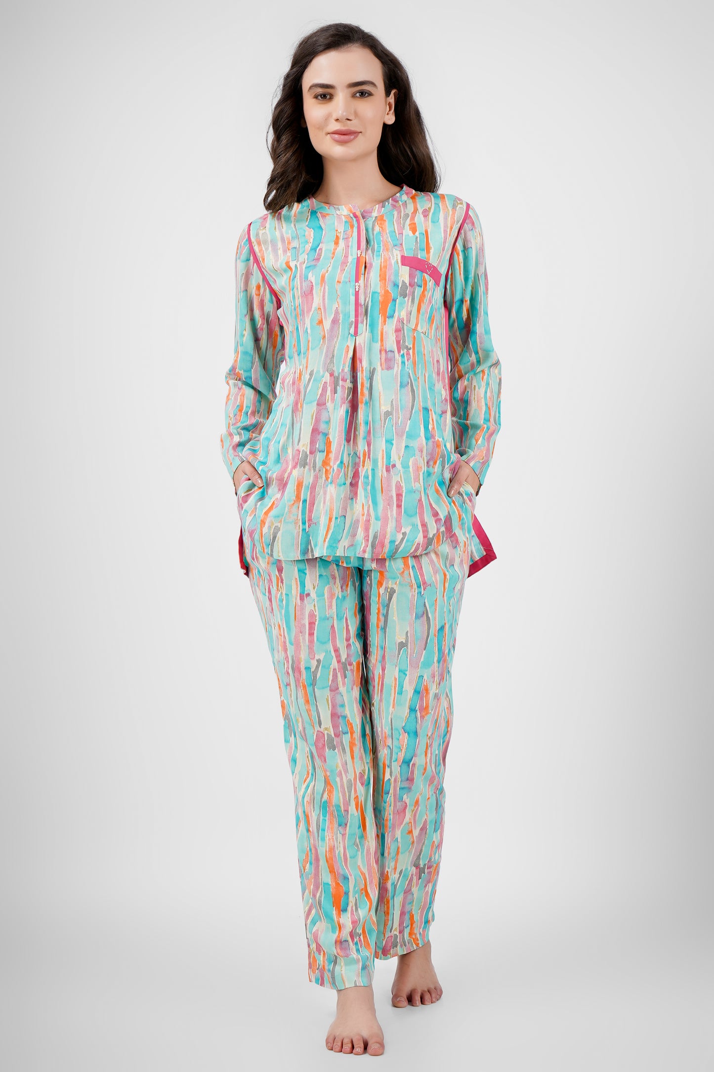 Aqua Bliss Nightsuit Set