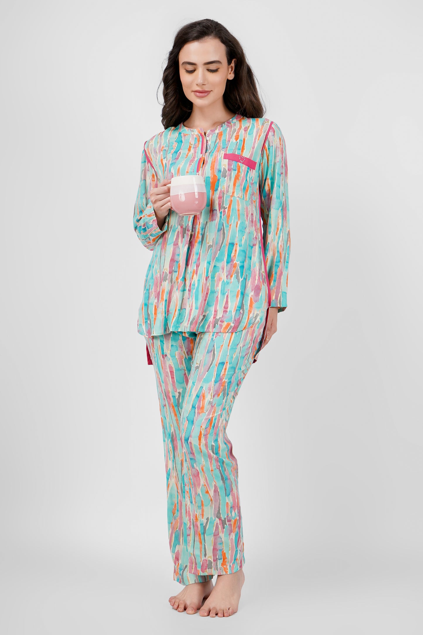 Aqua Bliss Nightsuit Set