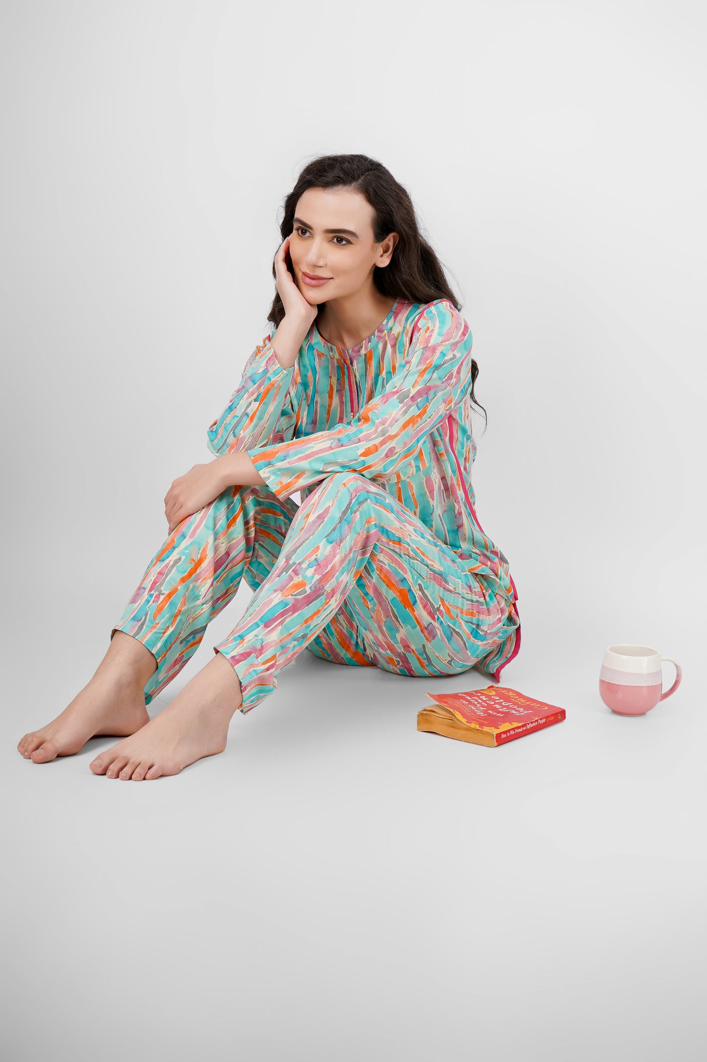 Aqua Bliss Nightsuit Set
