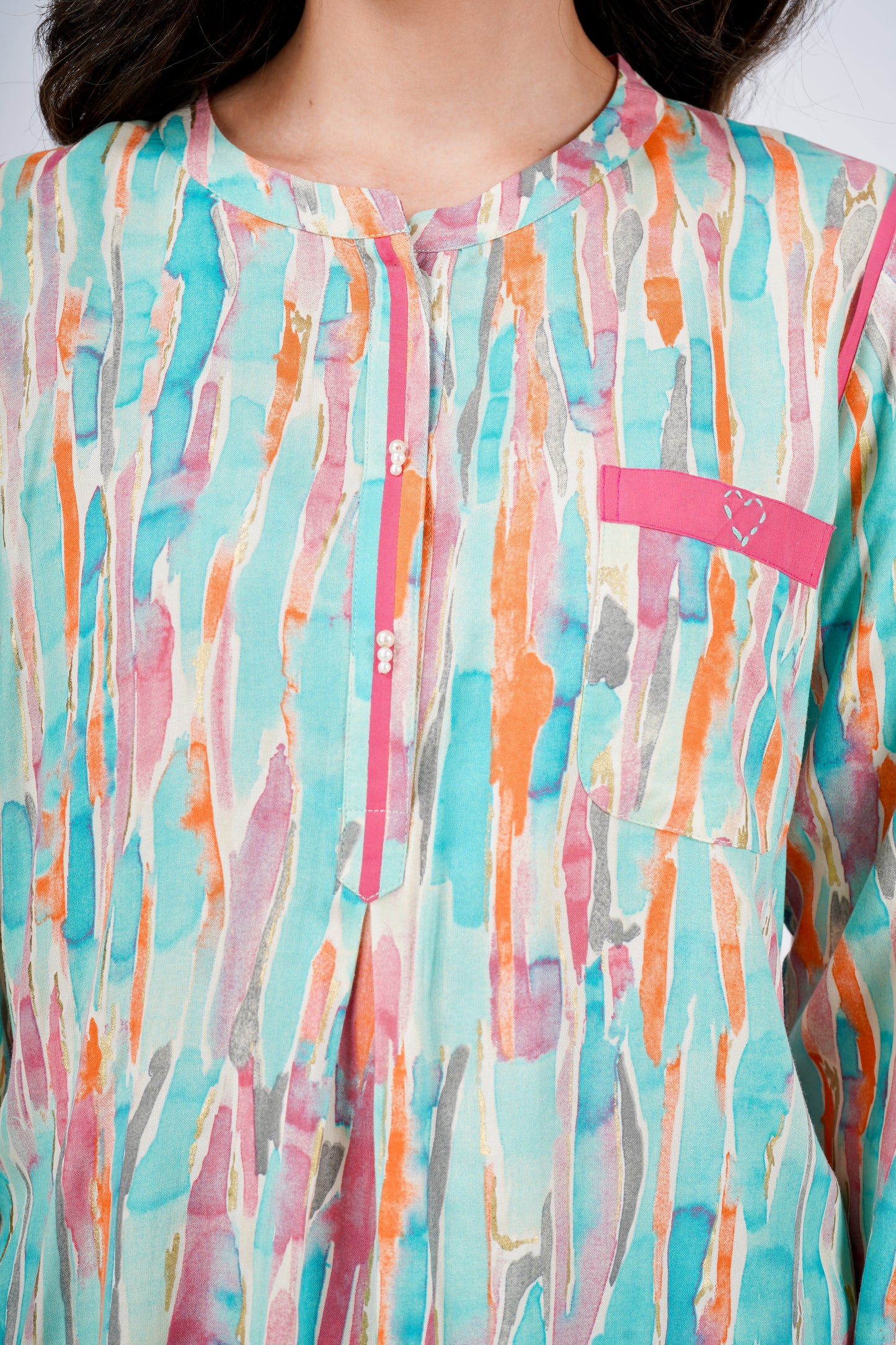 Aqua Bliss Nightsuit Set