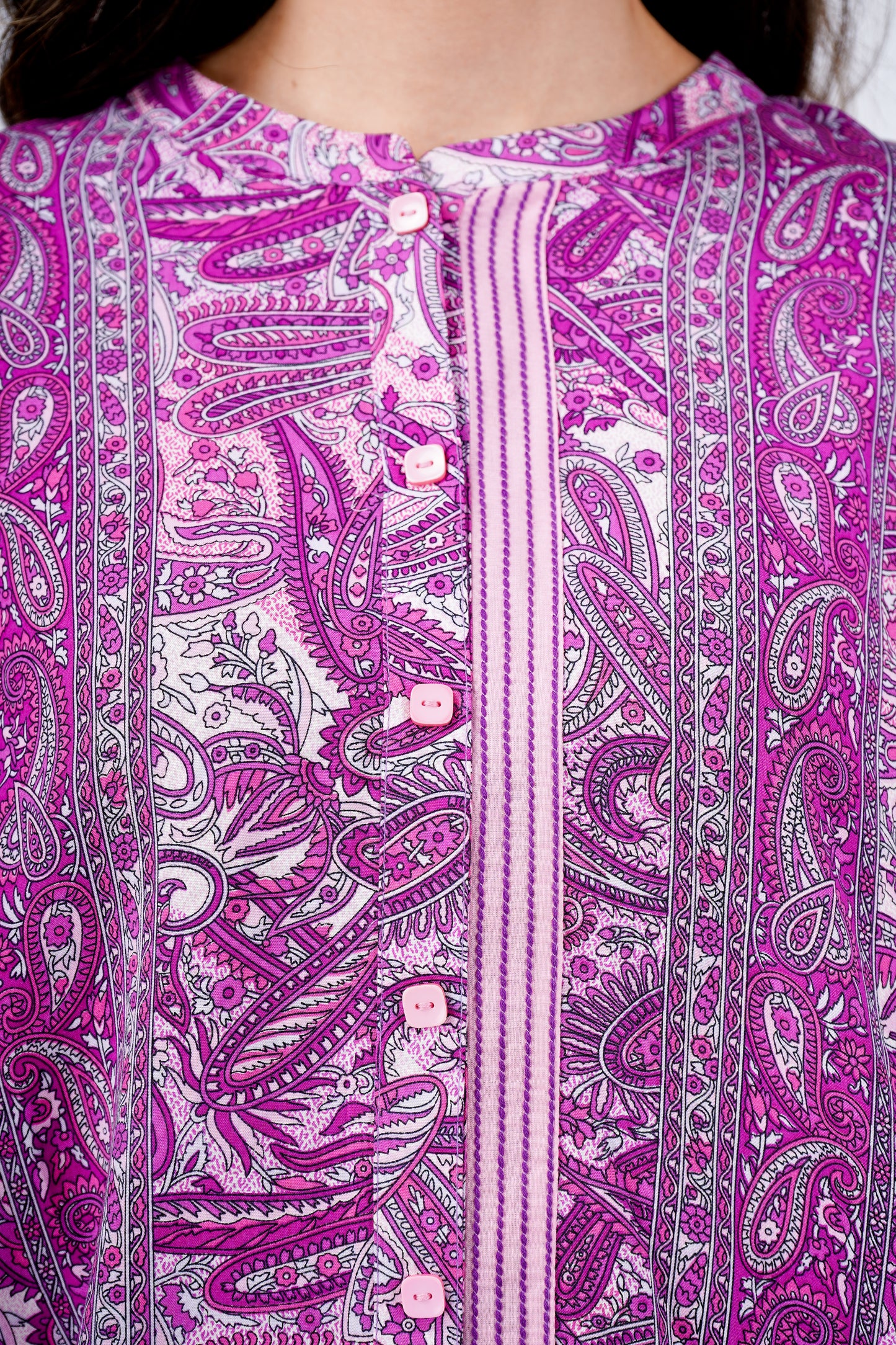 Amethyst Paisley Nightsuit Set