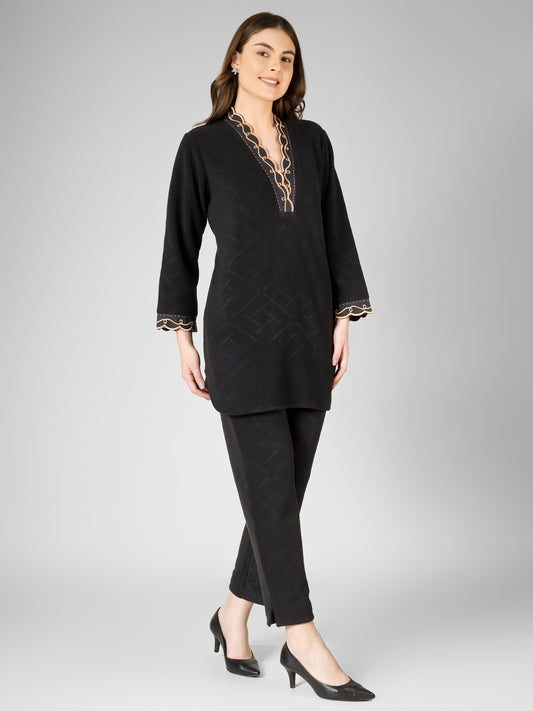 Grace Woollen Fleece Coord Set