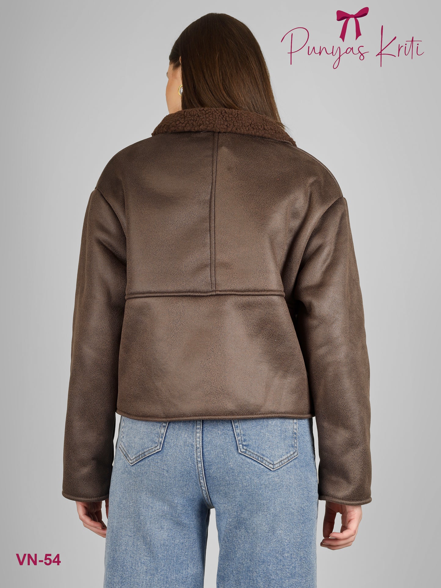 Turkish Luxe Teddy-Lined Short Jacket