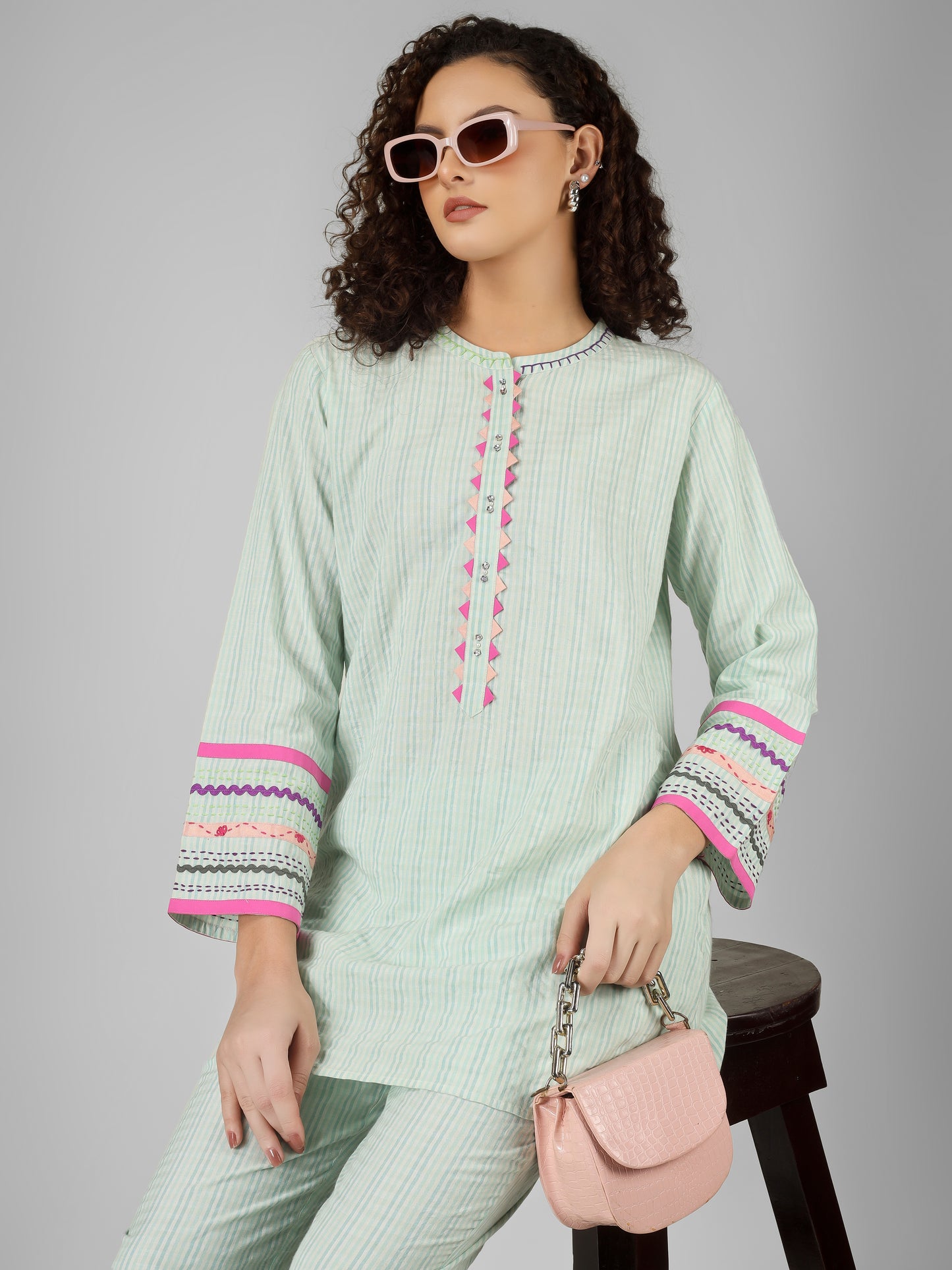 Minty Mood Coord Set