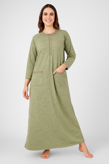 Olive Bliss Comfort Nighty