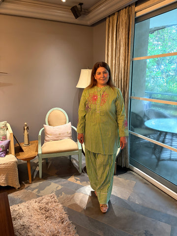 Pista Pataka Farshi Co-ord Set