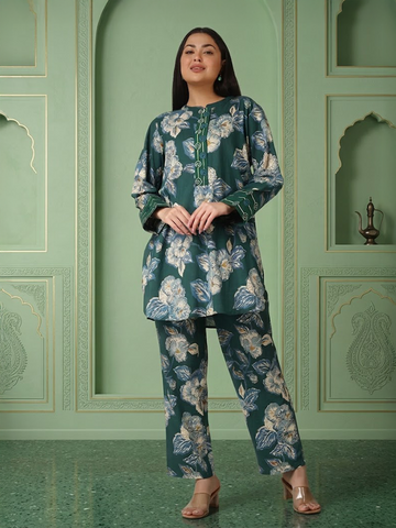 Forest Muse Floral Organic Cotton Co-ord Set