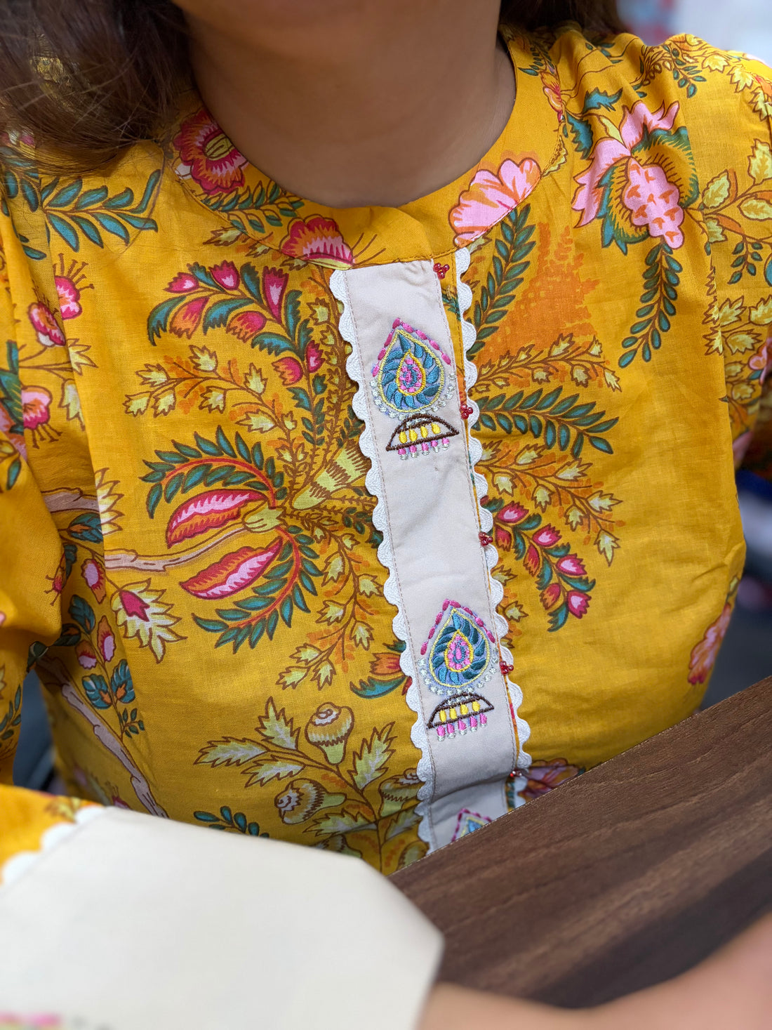 Kesar Farshi Co-ord Set