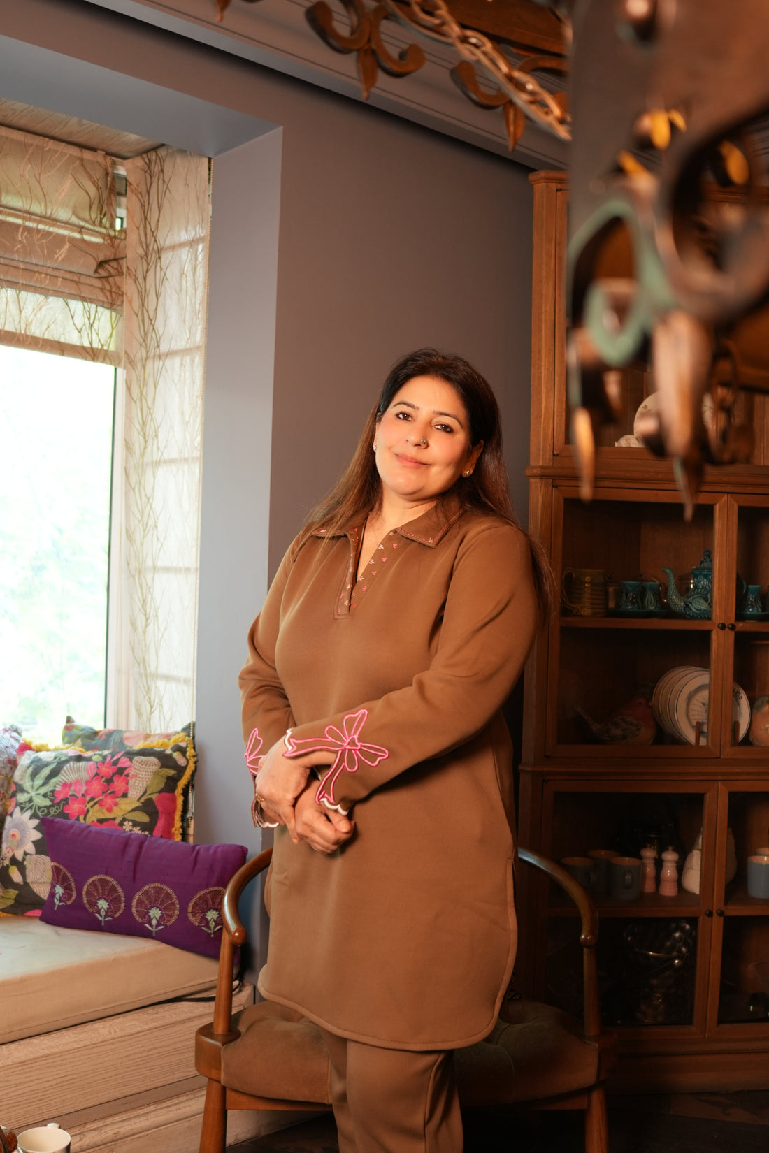 Mocha Muse Fleece Coord Set