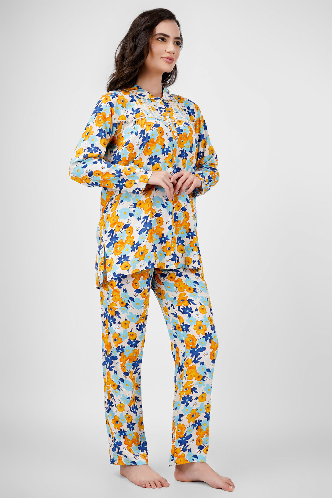 Sunny Bloom Nightsuit Set