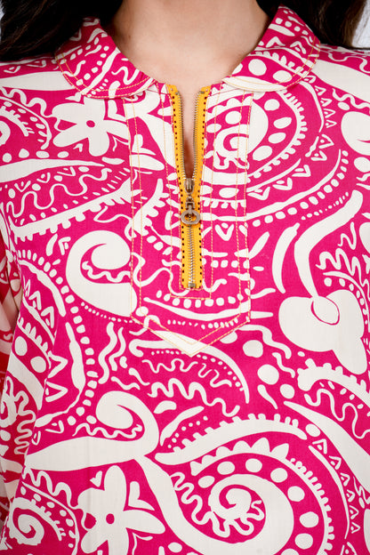Vibrant Vibe Nightsuit Set