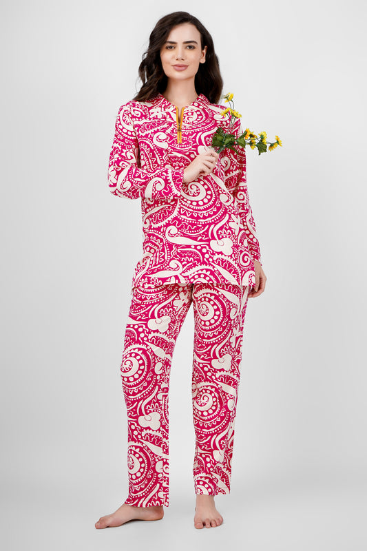 Vibrant Vibe Nightsuit Set