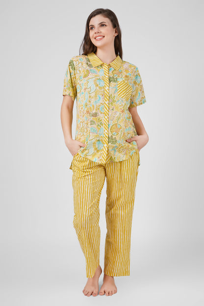 Sunlit Garden Nightsuit Set