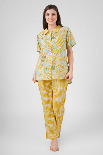 Sunlit Garden Nightsuit Set