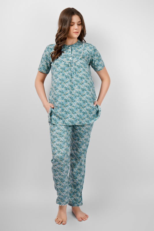 Dreamy Blues Nightsuit Set
