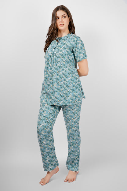 Dreamy Blues Nightsuit Set