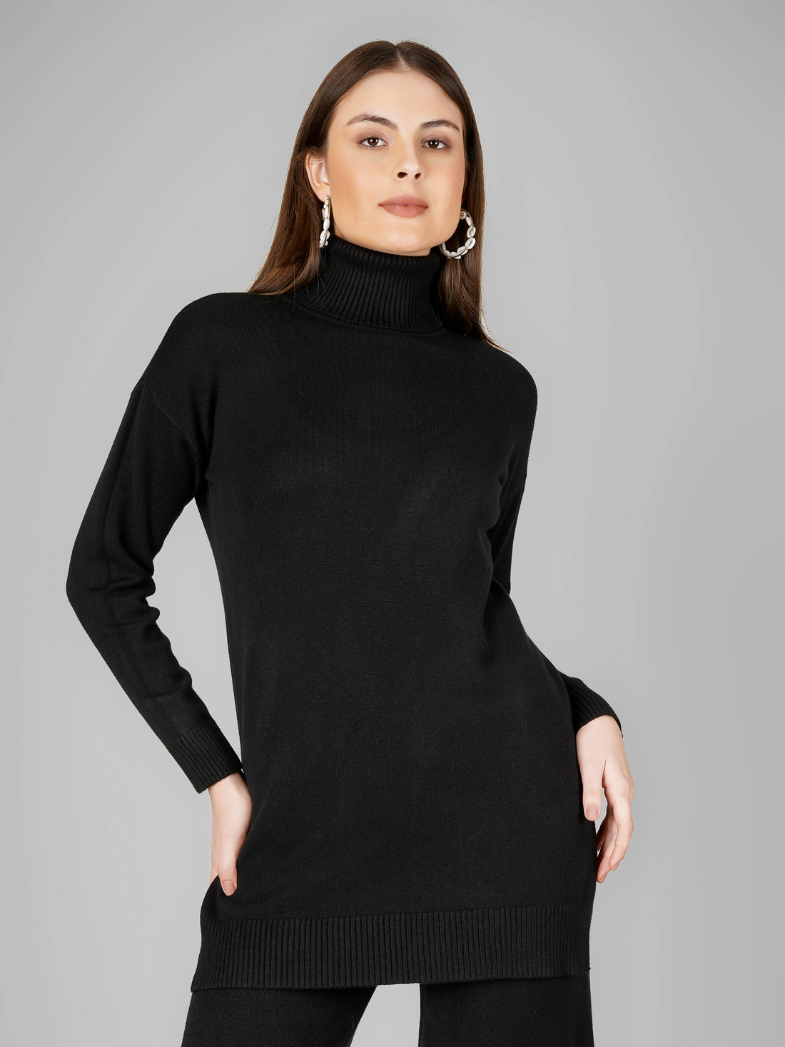 Midnight Luxe Woollen Co-ord Set