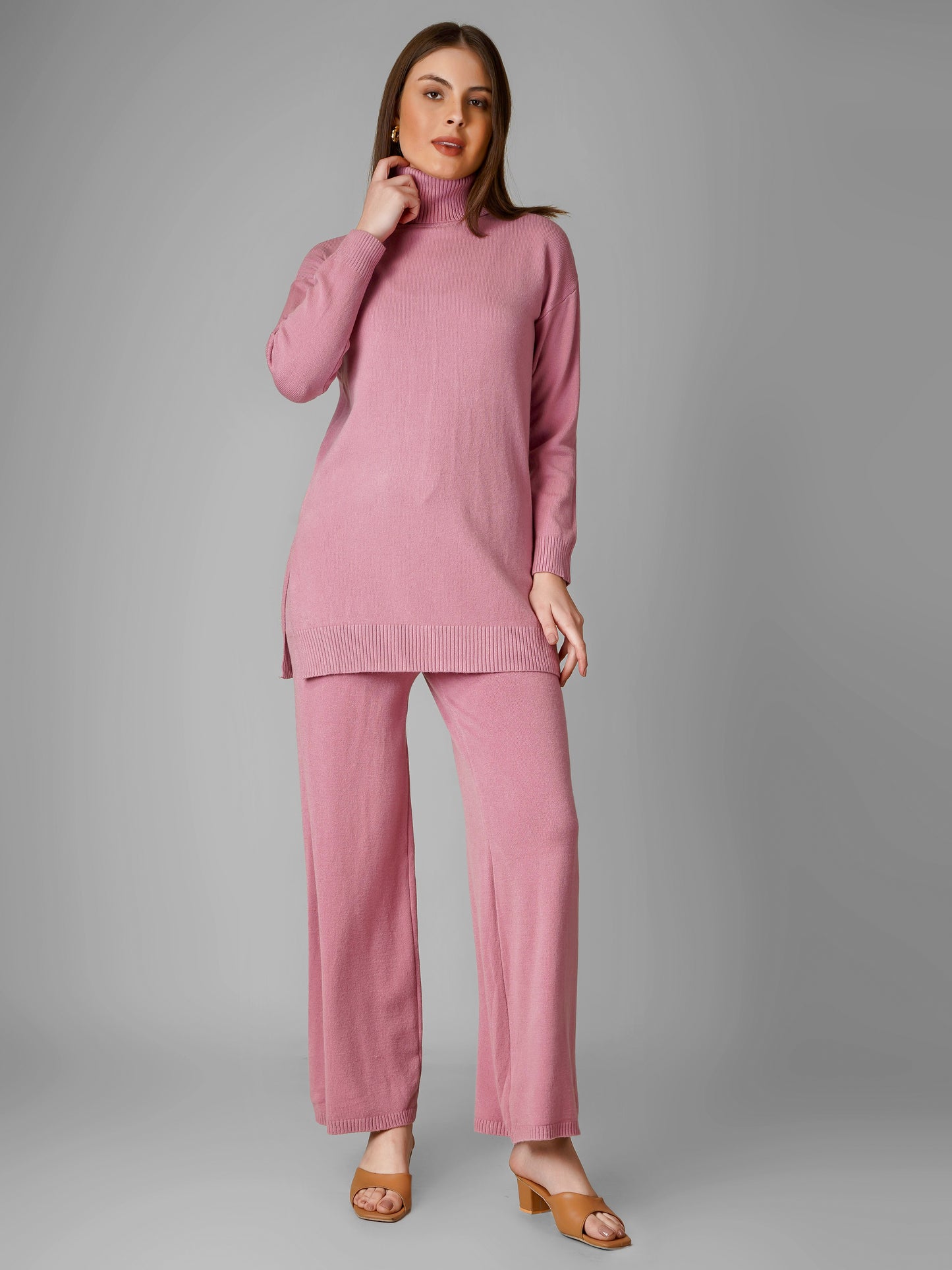 Blush Cozy Luxe Knit Co-ord Set