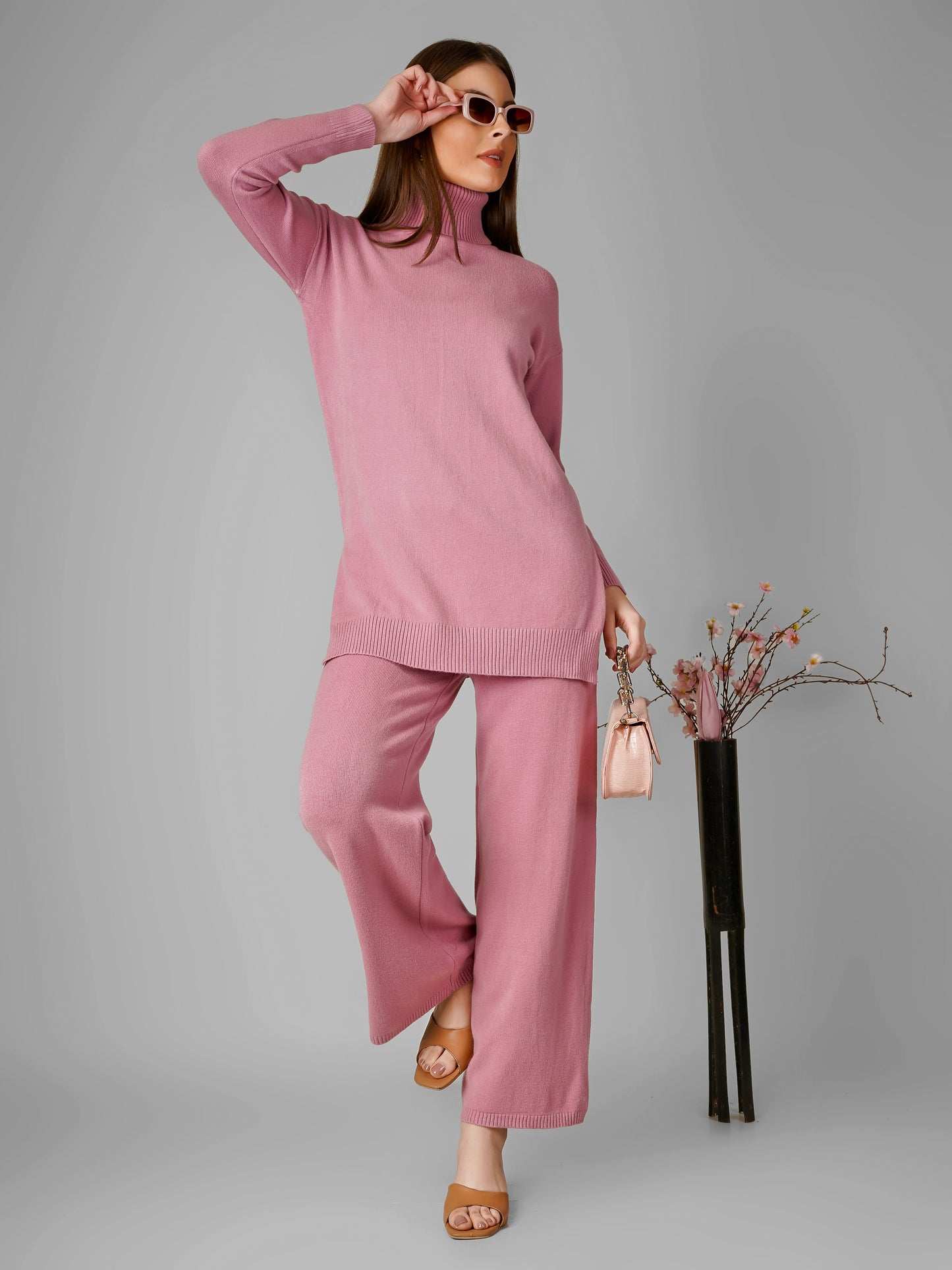 Blush Cozy Luxe Knit Co-ord Set