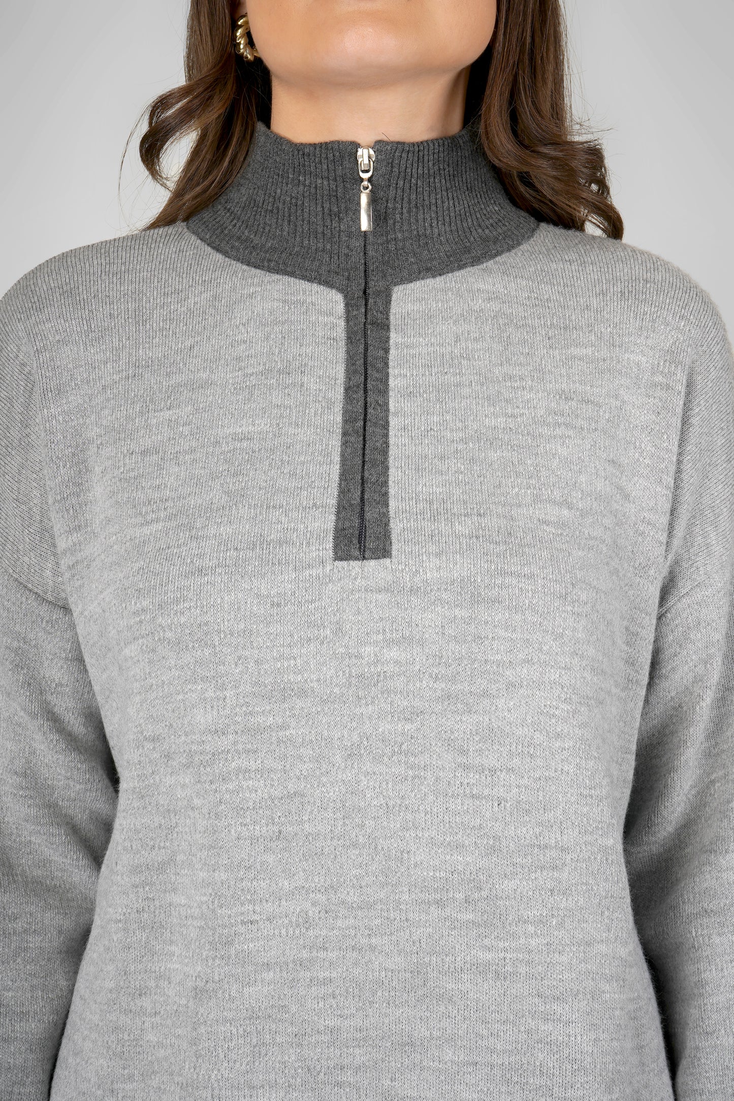 Shadow Zip Woollen Co-ord Set