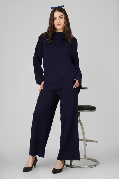 Midnight Knit Woollen Co-ord Set