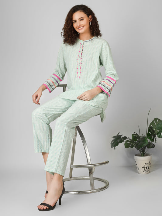 Minty Mood Coord Set