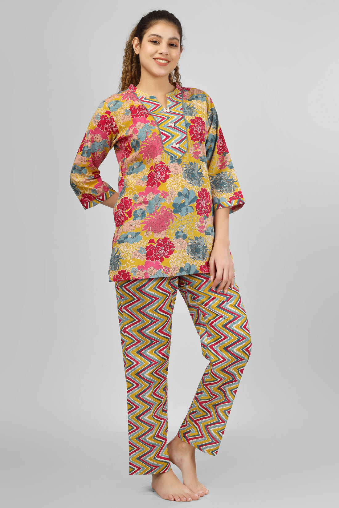 Colour Pop Nightsuit Set