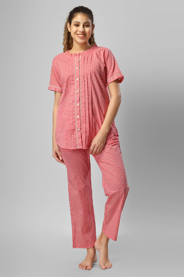 Blush Belle Nightsuit Set