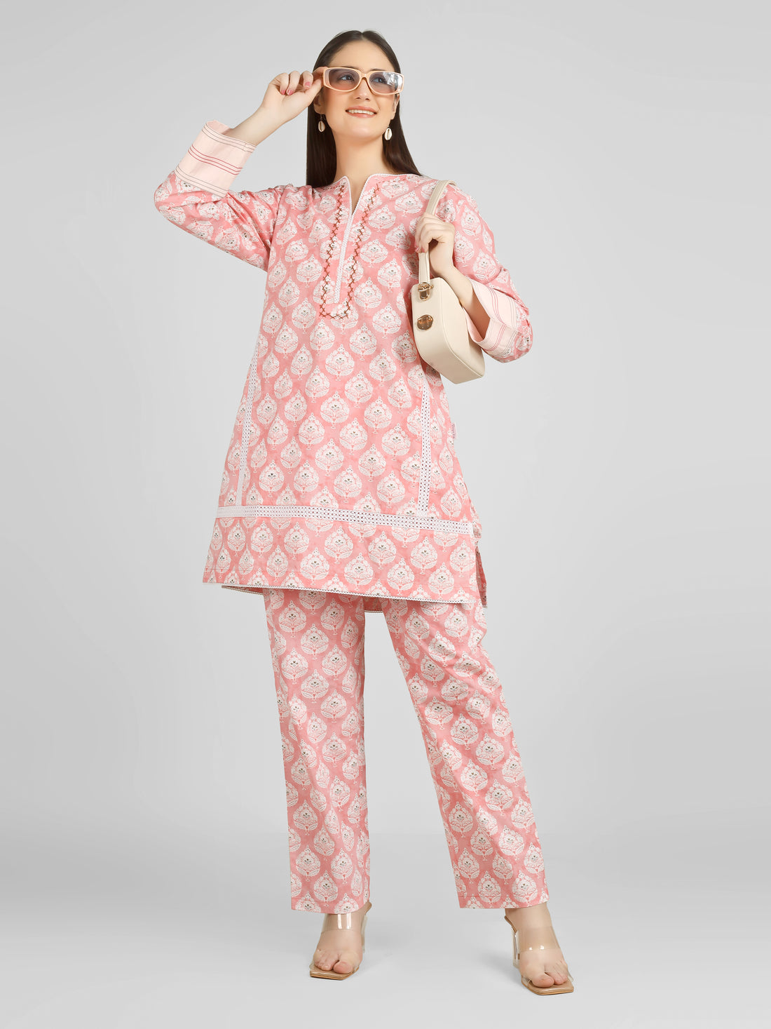 Pink Bloom Co-ord Set