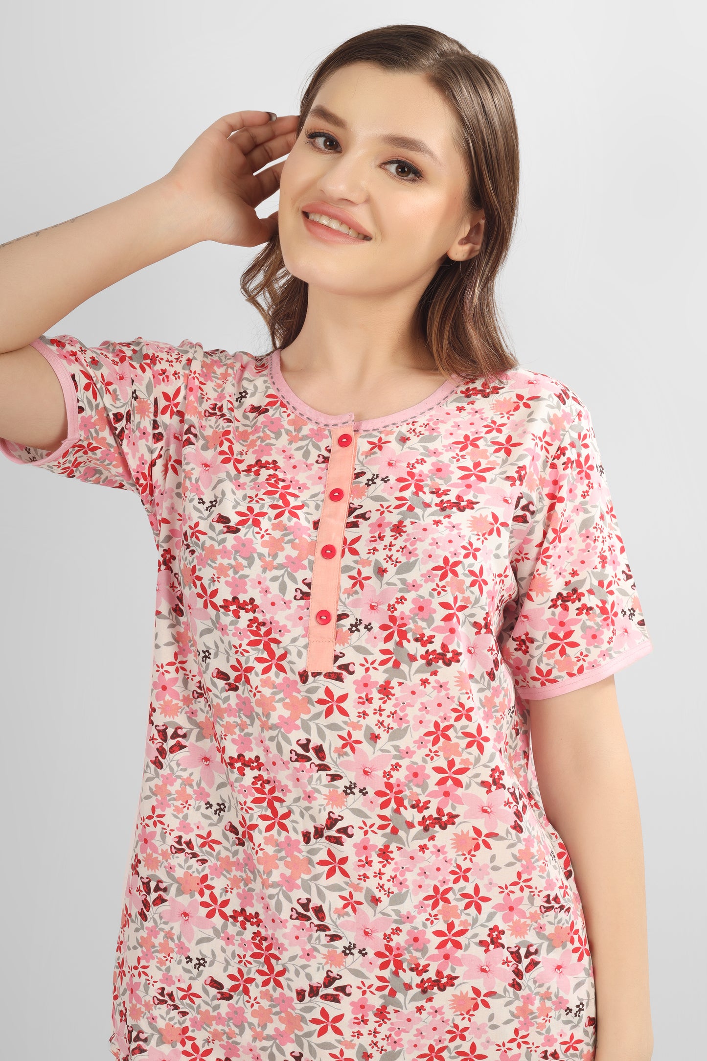 Cherry Blossom Nightsuit Set