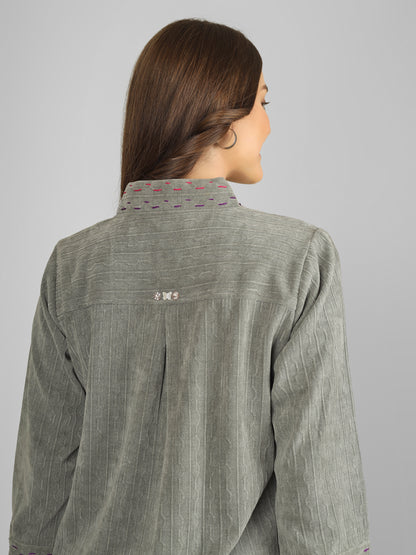 Willow Mist Woollen Coord Set