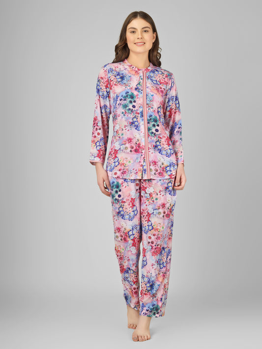Floral Dreams Nightsuit Set
