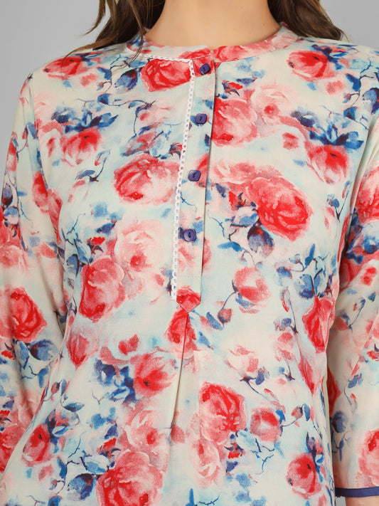 Rosy Boo Nightsuit Set