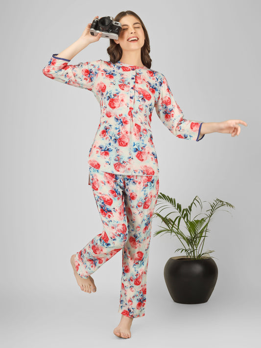 Rosy Boo Nightsuit Set