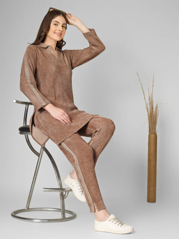 Cafe Luxe Woollen Coord Set