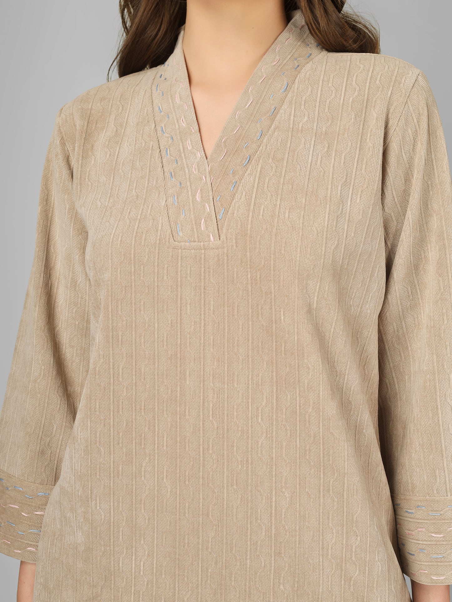 Honey Dew Woollen Coord Set