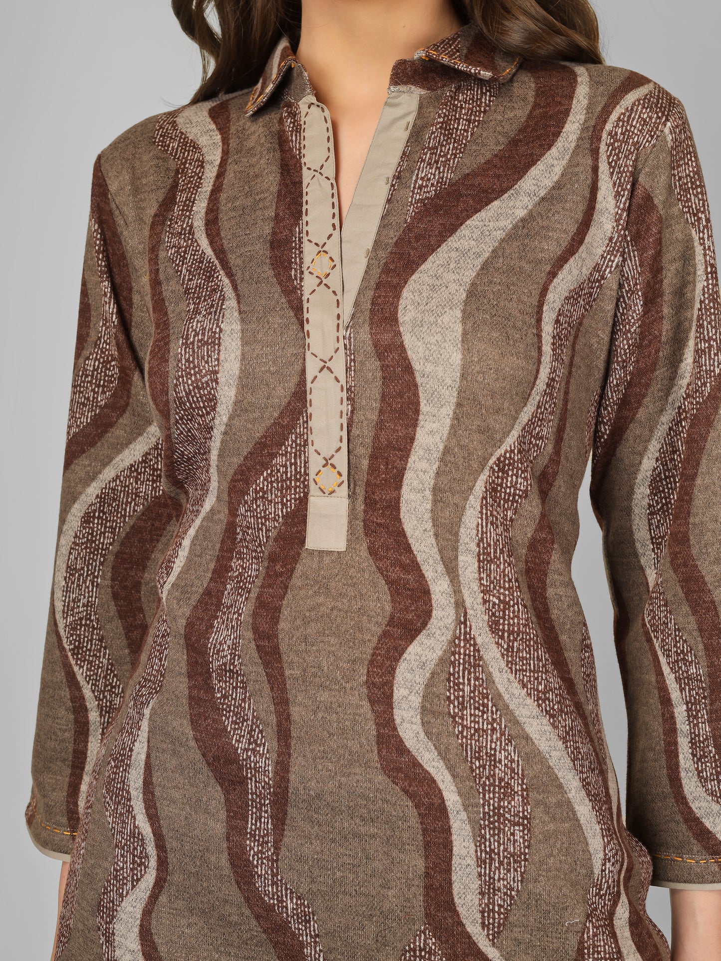 Rustic Charm Pashmina Coord Set