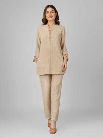 Warm Whisper Woollen Coord Set