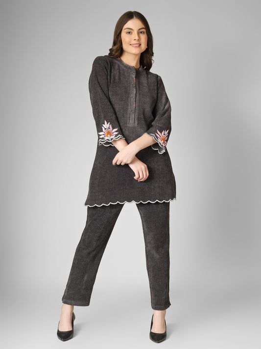 Deep Charcoal Coord Set