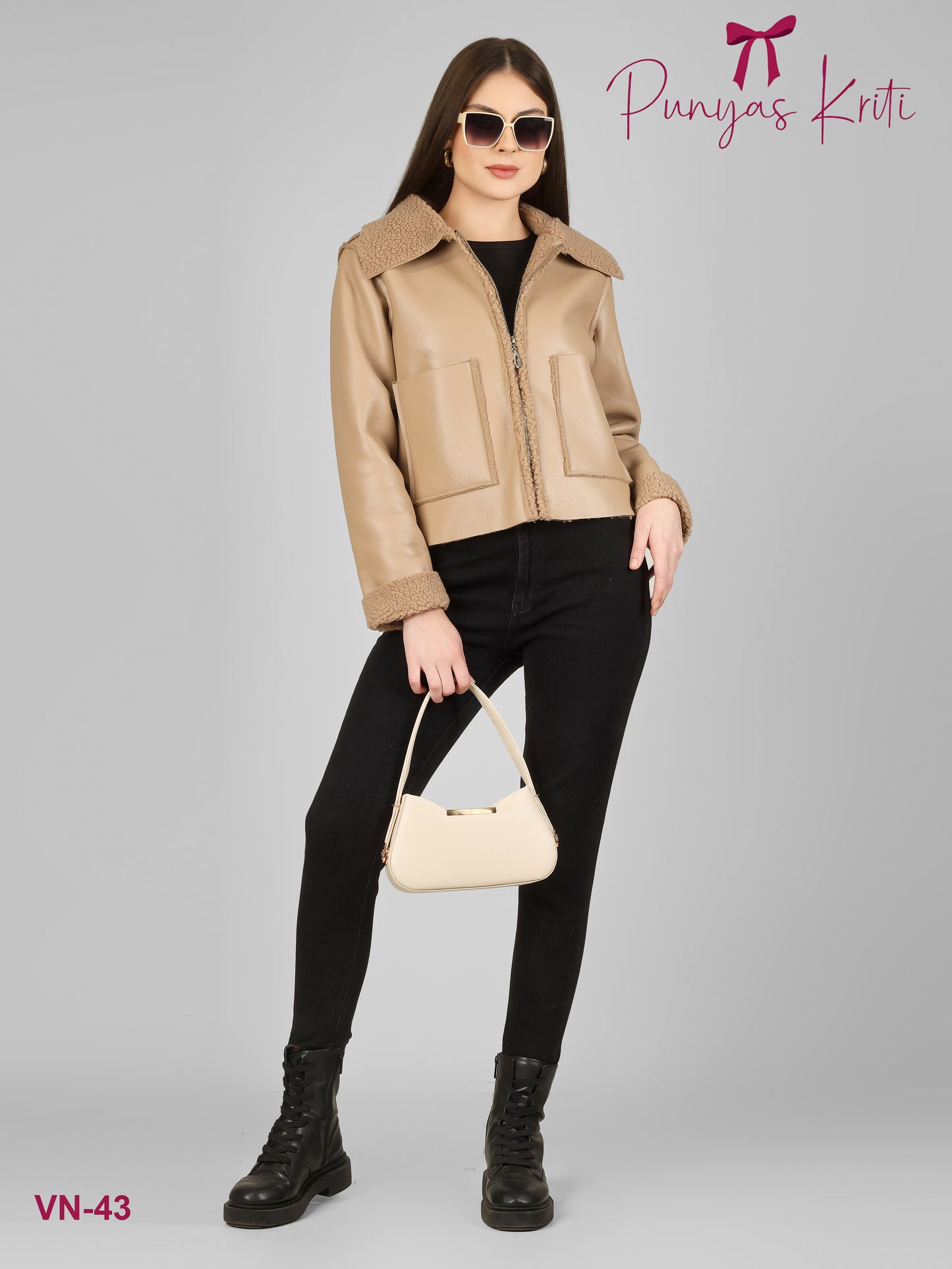 Turkish Luxe Beige Short Jacket