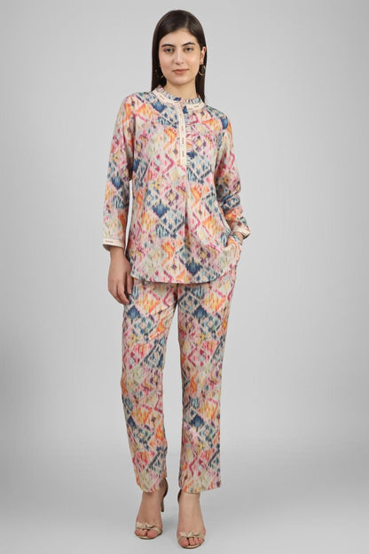 Rainbow Ikat Dream Pashmina Co-ord Set