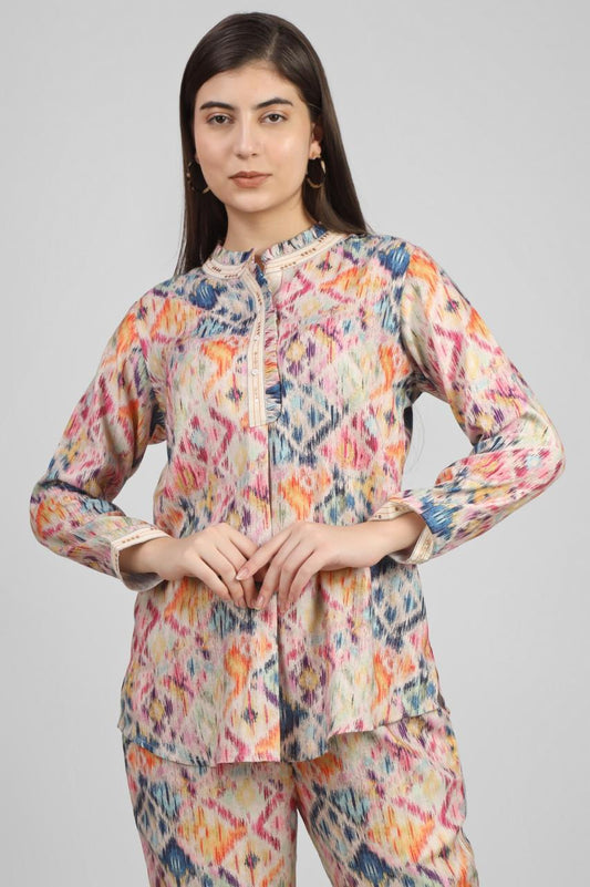 Rainbow Ikat Dream Pashmina Co-ord Set