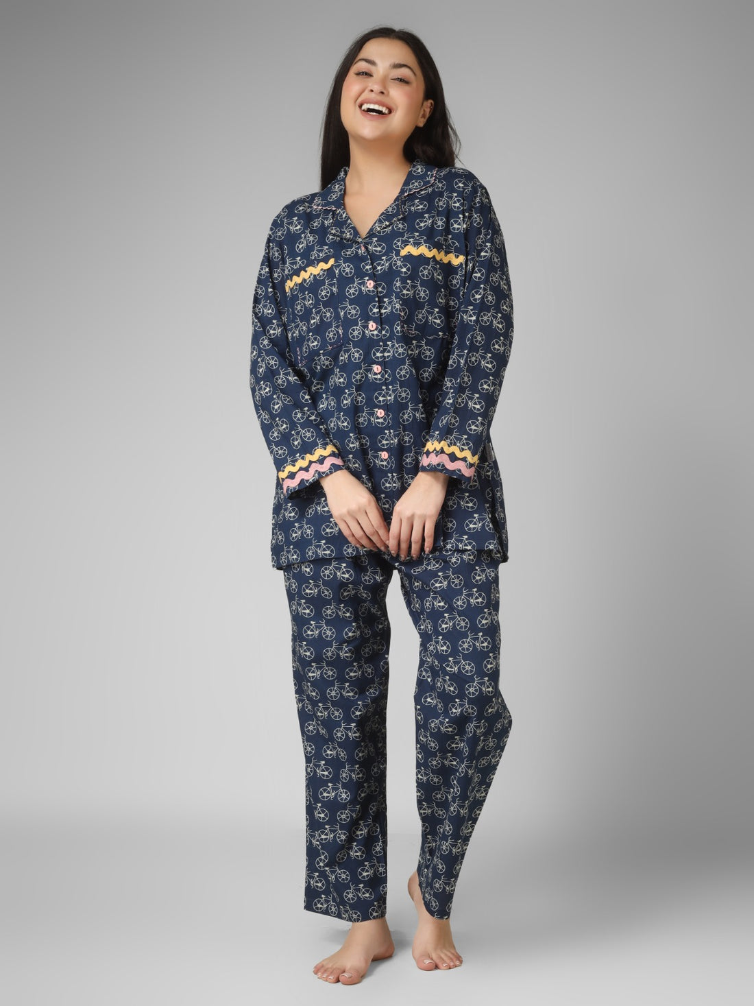 Indigo Grace – BRA FREE Comfort Nightsuit