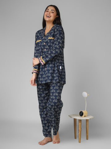 Indigo Grace – BRA FREE Comfort Nightsuit