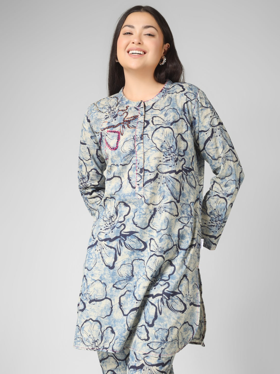 Indigo Charm Organic Cotton Co-ord Set