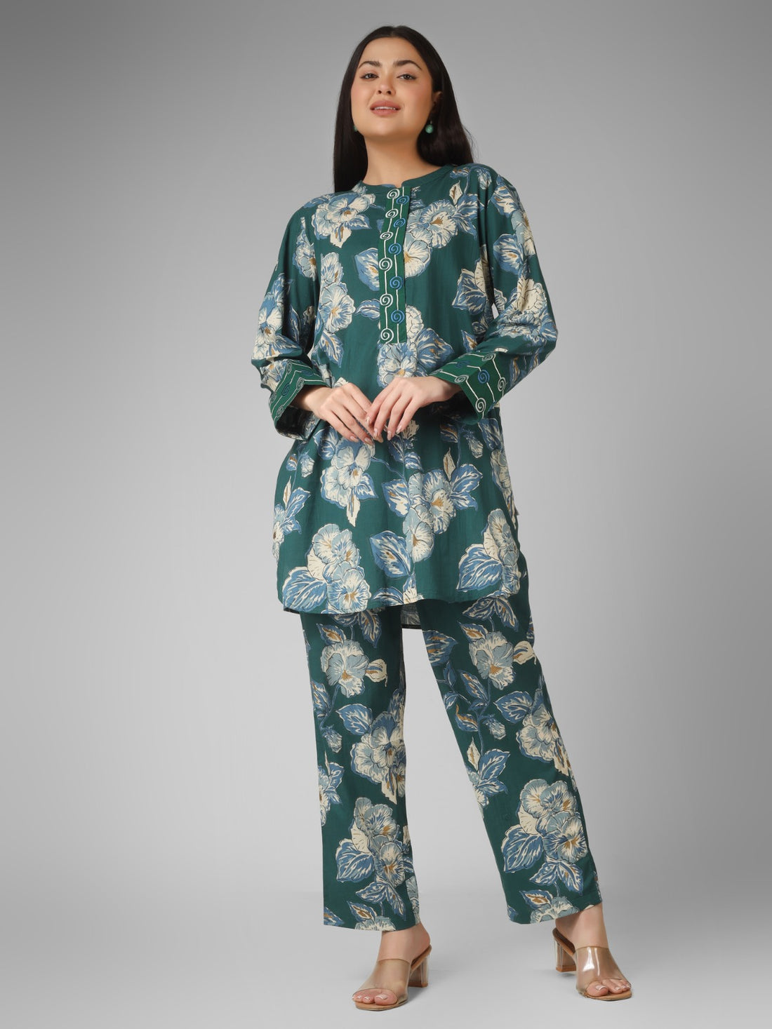 Forest Muse Floral Organic Cotton Co-ord Set